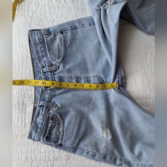 Levi's 501 Vintage Straight Leg Jeans 90s Light Wash COPY - Picture 7 of 16